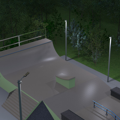 Кронштейн Gauss для уличных светильников на опору с 1 хомутом 625*460*280 D48мм 1/6, 903265202