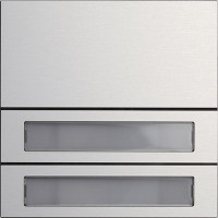 5532926 Gira Модуль кнопок вызова System 106 2-клав. 5532926 Gira Модуль кнопок вызова System 106 2-клав.