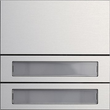 5532926 Gira Модуль кнопок вызова System 106 2-клав.