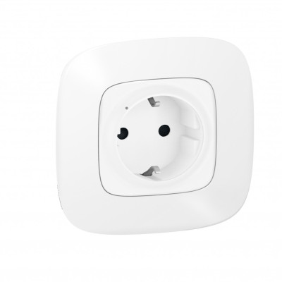 752594 - Valena Allure with NETATMO.Умная розетка 2К+З 16А 230В.Цвет Белый