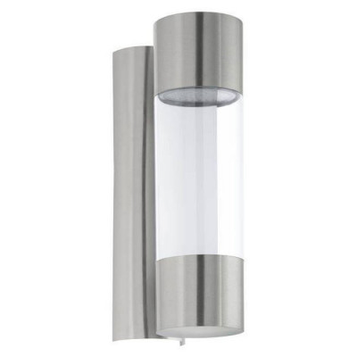 96013 Уличный светодиодный светильник настенный ROBLEDO, 2х3,7W(LED), H260, нерж. сталь/пластик, пр