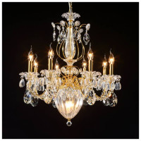 Lightstar 790112 (MD300025-8+3)  Люстра SCHON 11х60W E14 Gold (в комплекте)