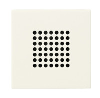 N2219 BL - Механизм зуммера, 2-модульный, серия Zenit, цвет альпийский белый - 2CLA221900N1101