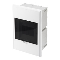 Бокс пластиковый ЩРВ-П-4 IP41 белый KRANZ, KR-11-0204