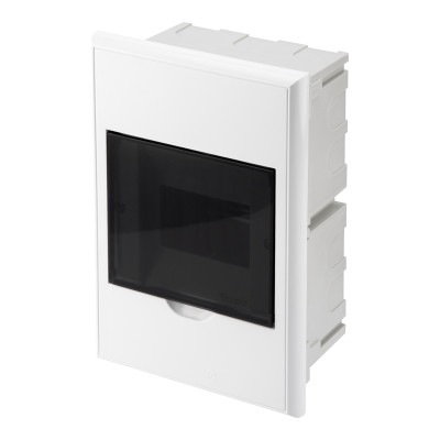 Бокс пластиковый ЩРВ-П-4 IP41 белый KRANZ, KR-11-0204