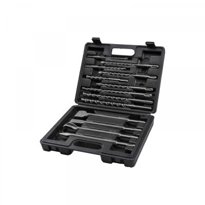 Набор буров и долот SDS PLUS, 13 предметов KRANZ, KR-91-0409