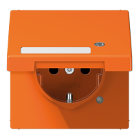 SCHUKO-розетка с крышкой  , LS1520NAKLKOO