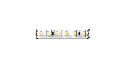 Лента светодиодная стандарт 3528 120LED/м 9.6Вт/м нейтр. бел. 24В IP20 со скотчем 3М (уп.5м) SWG Standard 00-00009247