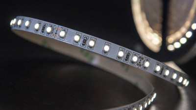 Лента светодиодная стандарт 3528 120LED/м 9.6Вт/м нейтр. бел. 24В IP20 со скотчем 3М (уп.5м) SWG Standard 00-00009247