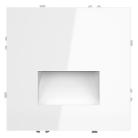 Подсветка светодиодная встраиваемая VOLTUM S70, (белый глянцевый), VLS070601