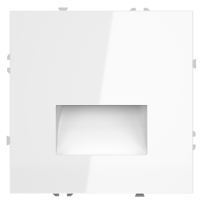 Подсветка светодиодная встраиваемая VOLTUM S70, (белый глянцевый), VLS070601