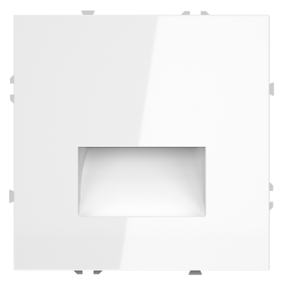 Подсветка светодиодная встраиваемая VOLTUM S70, (белый глянцевый), VLS070601