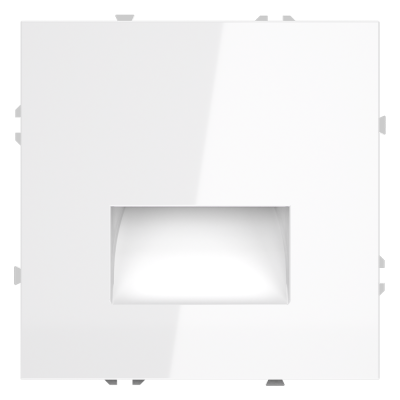 Подсветка светодиодная встраиваемая VOLTUM S70, (белый глянцевый), VLS070601