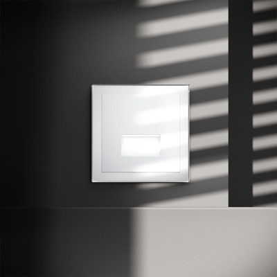 Подсветка светодиодная встраиваемая VOLTUM S70, (белый глянцевый), VLS070601