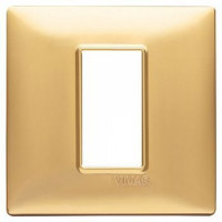 Vimar Накладка для 1 модуля золото матовое, 14641.25