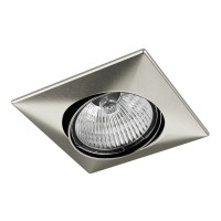 Lightstar 011035 Светильник LEGA QUA ADJ MR16/HP16 НИКЕЛЬ (в комплекте)