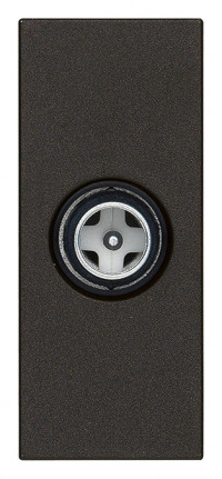 Vimar Розетка TV-RD-SAT концевая черная, 30300.01G