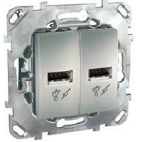 MGU5.928.30ZD - Зарядное уст-во usb 2.0, алюминий