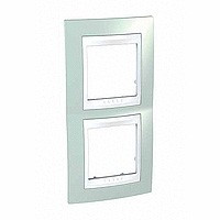 ХАМЕЛЕОН РАМКА 2-постовая, вертикальная, БЕЛЫЙ/ МОРСКАЯ ВОЛНА