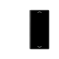 двухклавишная крышка для KNX, 1 часть , A402TSAPSW
