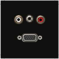 2x Cinch Audio (RCA) / Stereo разъем (TRS 3.5 mm) / VGA, MALS1072SW