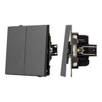 054328 - Механизм выключателя управления шторами SWT-TENDO-MKR2-SFPL-GR (230V, 10A) (Arlight, -)