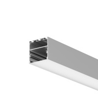 Maytoni Led Strip Алюминиевый профиль накладной-подвесной 50x50 (Серебро, 3 м), ALM-5050T-S-3M, 633007