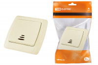 Выключатель 1 кл. с подсветкой 10А сл. кость "Онега" TDM Electric, SQ1805-0033 Выключатель 1 кл. с подсветкой 10А сл. кость "Онега" TDM Electric, SQ1805-0033