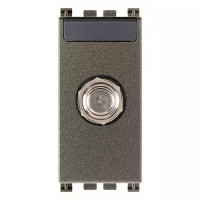 Vimar Розетка TV TIPO F, Metal, 19318.M