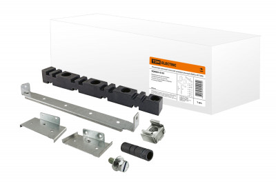 Изолятор шинный плоский универсальный ИШПу 4П TDM Electric (комплект), SQ0807-0101