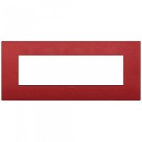 19657.75 - Vimar Накладка CLASSIC на 7 модулей красная матовая