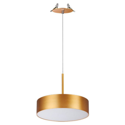 Novotech 358766 SPOT NT21 198 матовое золото Светильник встраиваемый светодиодный, длина провода 2м IP20 LED 30W 4000K 2600Лм 100-265V PROMETA