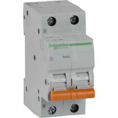 Schneider Electric Домовой ВА63 Автоматический выключатель 1P+N 10A (C) 4.5kA