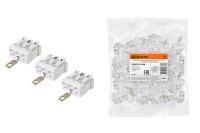 Клемма пружинная соединительная КСПз3-L+N+PE, 16 A, с заземлением под винт TDM Electric, SQ0510-0108