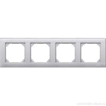 M-Plan Рамка 2-ная вертик. с полем для надписи, полярно-бел.