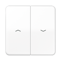 Клавиши для выключателя управления жалюзи 509VU и 539VU; белые, CD595PBFWW