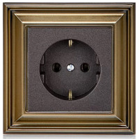Jung Розетка 2к+з,  серия ECO PROFI DECO