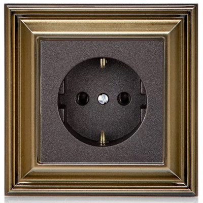 Jung Розетка 2к+з,  серия ECO PROFI DECO