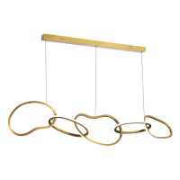 ST LUCE SL6505.203.50 Светильник подвесной ST-Luce Золотистый/Золотистый LED 1*50W 4000K