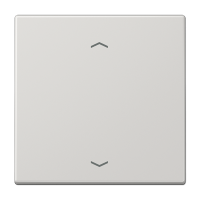 Клавиша для KNX кнопки, 1 группа, с символами "стрелки"; дюропласт; светло-серый, LS101PLG