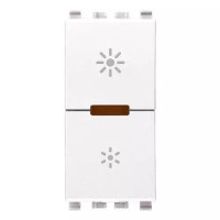 Vimar Выключатель с диммированием освещения ведущий 230V универсальный, белый, 20135.1.B