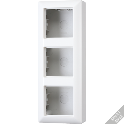 Коробка для накладного монтажа 3-кратная; шампань , AS583ACH