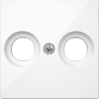 SM Накладка TV/FM, активн. бел.