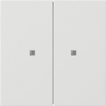 5173112 Gira Кнопочный выключатель KNX, 2-клавишн.
