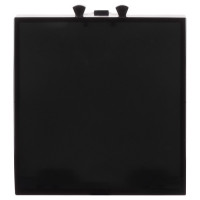 4402982 - ДКС Вывод кабеля модульный "Avanti", "Черный квадрат", 2 модуля