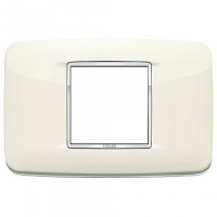 Vimar Накладка с закруглениями для 2 модулей центрально арктическая белая, 20682.C01