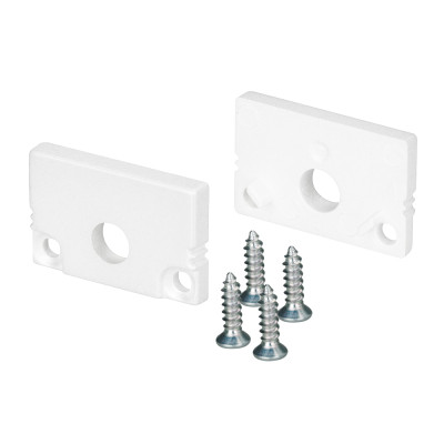 Заглушка SL-SLIM20-H13 WHITE с отверстием (Arlight, Пластик), 037536