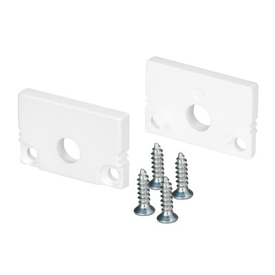 Заглушка SL-SLIM20-H13 WHITE с отверстием (Arlight, Пластик), 037536