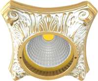 FD1010ROP Fede Светильник Pisa, Gold White Patina
