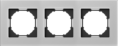Donel A07 Natural стекло Металлик рамка 3-я, серия DB, DEN213GM